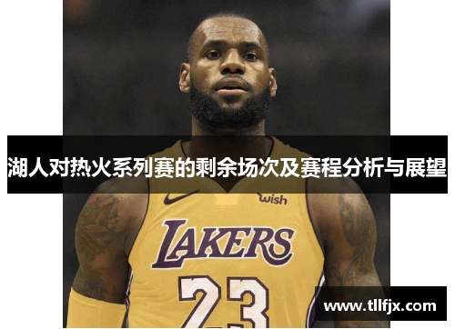湖人对热火系列赛的剩余场次及赛程分析与展望